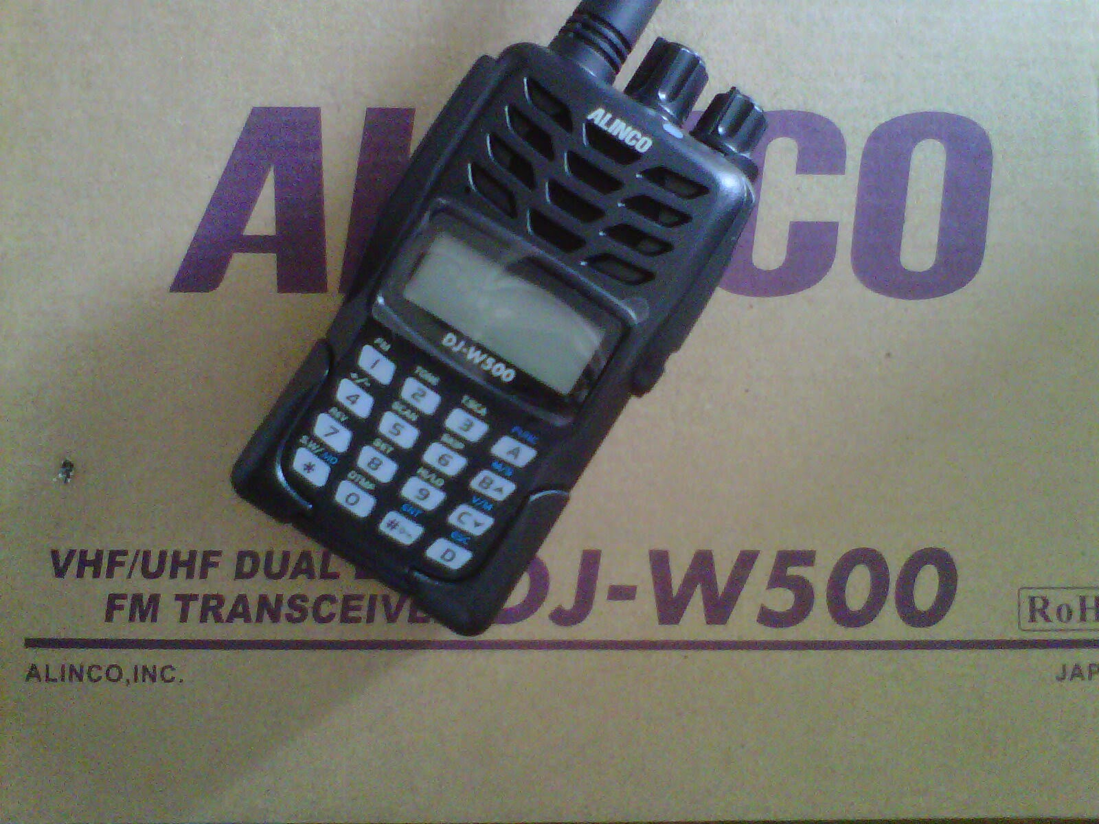 Jual HT Alinco DJ-W500 Pusat Jual handy Talky Alinco DJW500 Harga Murah