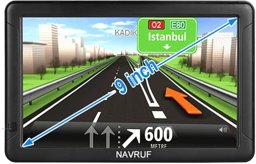 NAVRUF Cars and Trucks 9-inch GPS Navigator