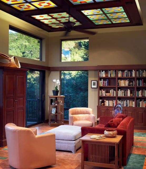 living room ceiling interior