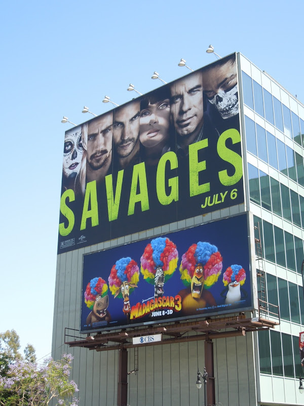 Giant Savages movie billboard