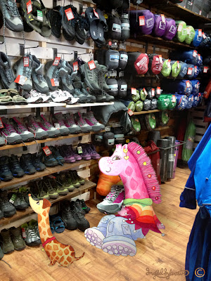 Necky Becky at Mountain Warehouse Clacton Factory Outlet - Stand Tall - Ingrid Sylvestre