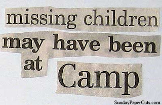 missing children may have been at camp