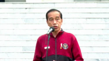 Beri Bonus, Presiden Jokowi Terima Tim Sea Games Vietnam 2021 di Istana Merdeka