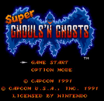 【SFC】超魔界村(Super Ghouls'n Ghosts)原版+無敵無限跳Hack版+金手指！