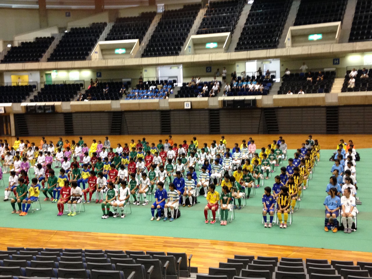 東海大福岡 女子サッカー部 Tokai Fukuoka Football Club インターハイ開会式 東海大福岡 女子サッカー部 Tokai Fukuoka Football Club インターハイ開会式