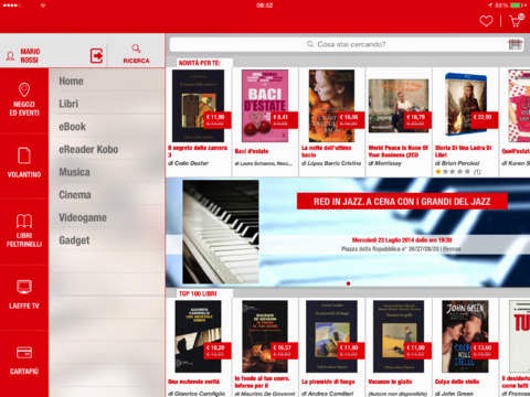 la Feltrinelli Mobile si aggiorna alla vers 2.0 