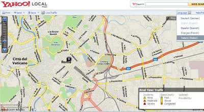 Yahoo Local Maps Language Switch English