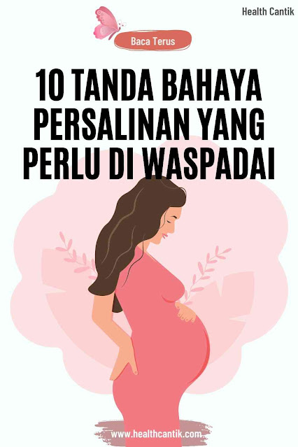 gambar 10 tanda bahaya pada kehamilan
