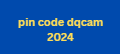 pin code dqcam 2024