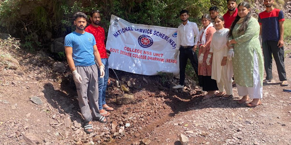 NSS Unit GDC Dharmari Launches Cleanliness Drive in Daman Area