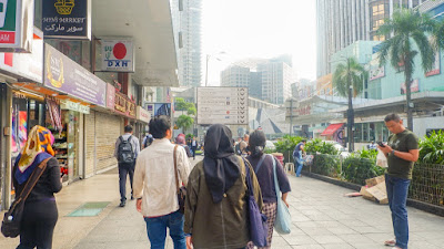 Backpackeran Murah 2019 Kuala Lumpur 1 hari Bukit Bintang