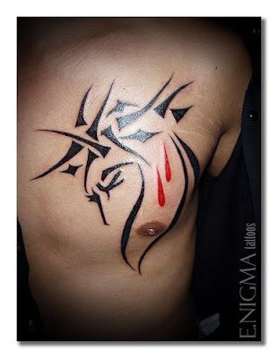 Tribal tattoos by tattoo