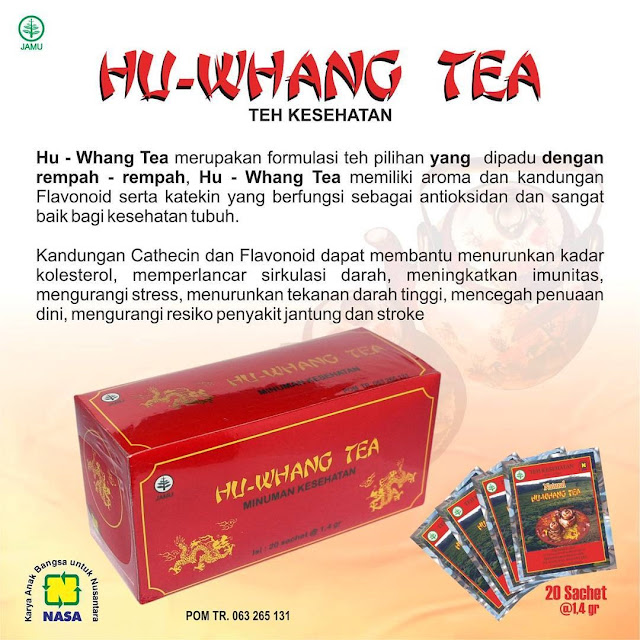 Hu Whang Tea - Teh Kesehatan Warisan Leluhu