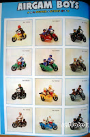 publicidad airgam boys motos con sidecar