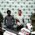 Dos capturados en Tadó por robo de moto