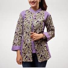 Model Baju Batik Untuk Kerja Terbaru 2014