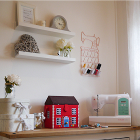 How I transformed my small spare room into a sewing room and home office with some beautiful items from Laura Ashley