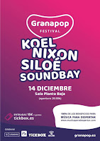 Confirmaciones Festival Granapop 2019