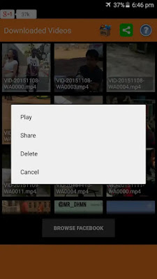 Cara Cepat Download Video FB