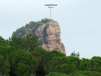 El Castell Bernat des de Morgaders