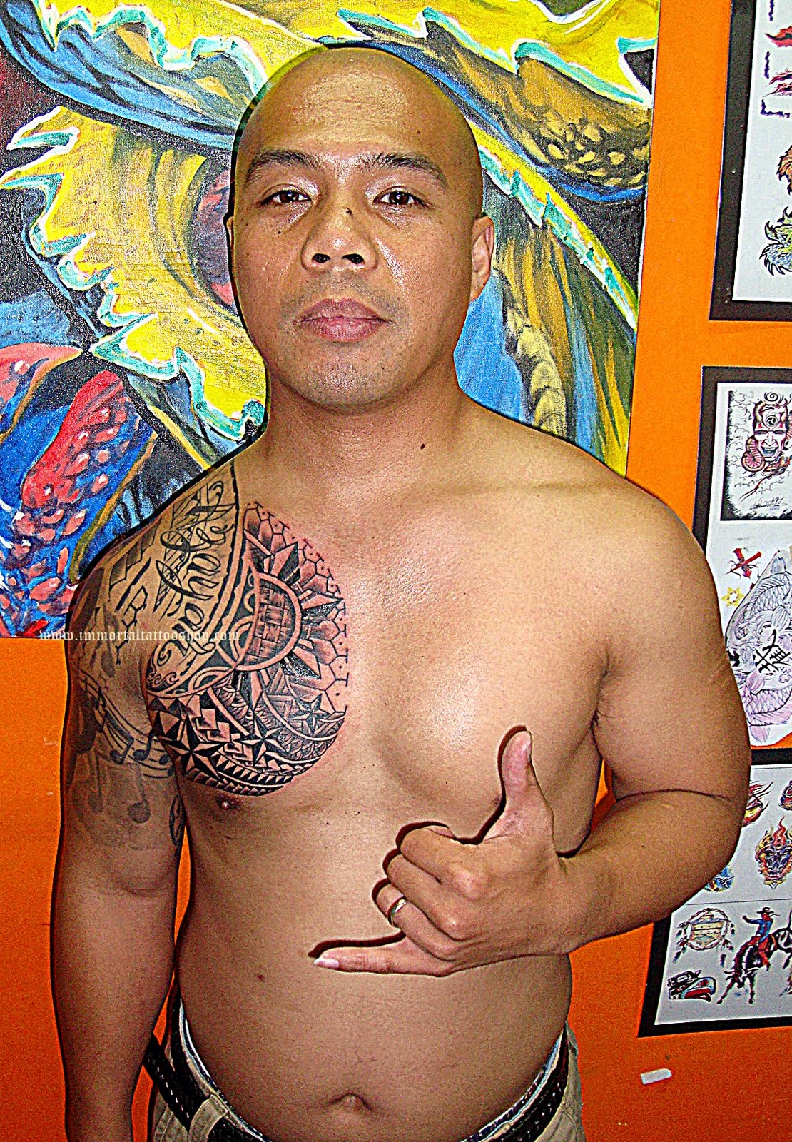 Immortal Tattoo Manila Philippines By Frank Ibanez Jr Pinoy Tattoo Tribal Tattoo