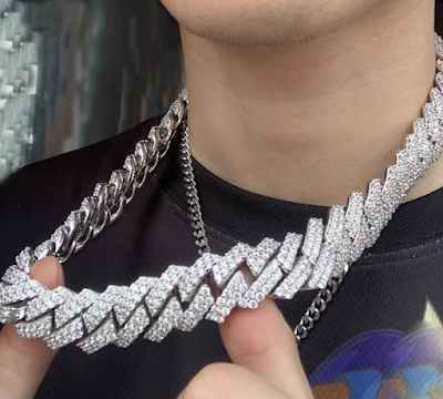 diamond iced out chain
