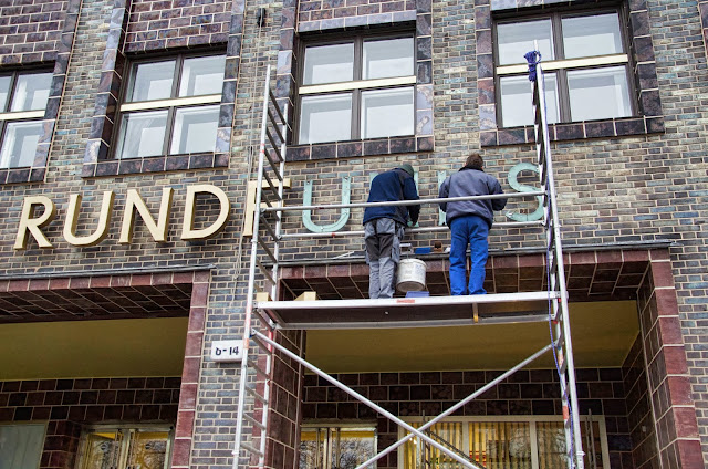 Baustelle Haus des Rundfunks, RBB, Masurenallee 8-14 14057 Berlin, 02.01.2014