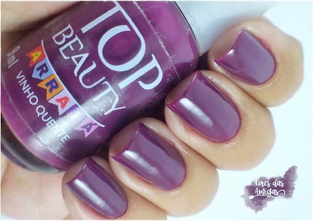 Esmalte Nailpolish Vinho Quente Top Beauty