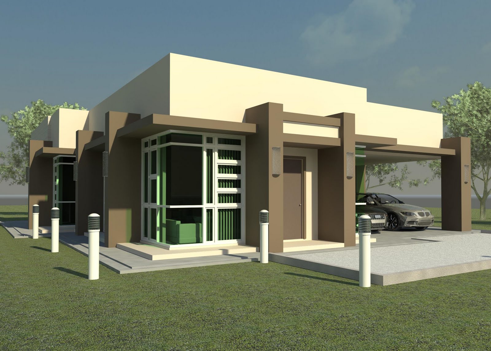 Type Of House  modern  house  plans 
