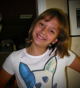 my beautiful granddaughter, Lydia