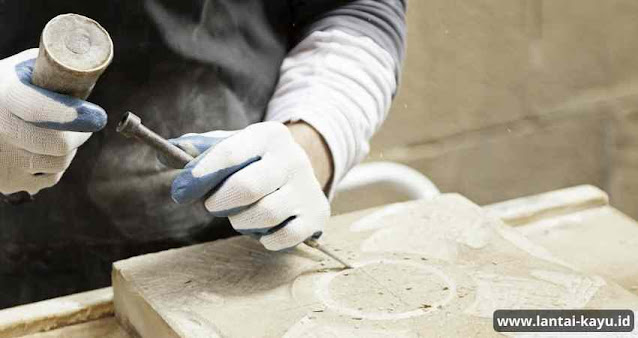 material granit Dijadikan Produk Seni