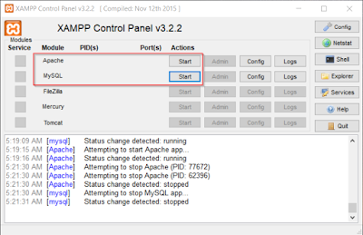 meng-upgrade/update MariaDB di XAMPP untuk Windows