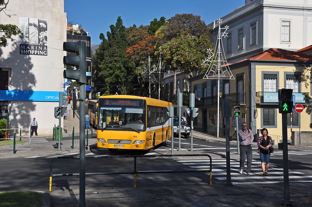 Transport en bus sur l'île de Madère