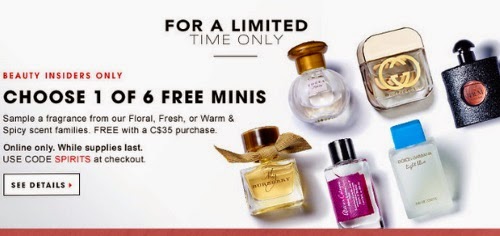 Sephora Free Fragrance Mini Promo Code