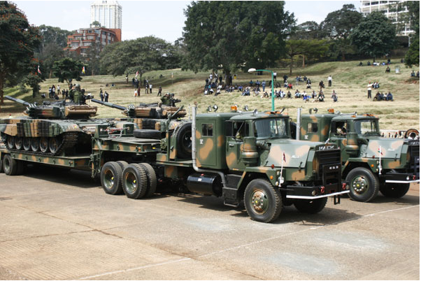 Kenya Army Tanks