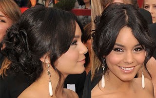 Hair Updos - Vanessa Hudgens Curly Updos