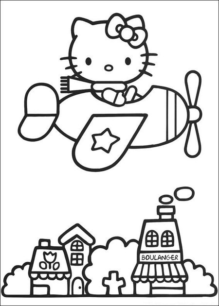 Download 33 Hello Kitty Picture Pages to Print and Color >> Disney Coloring Pages
