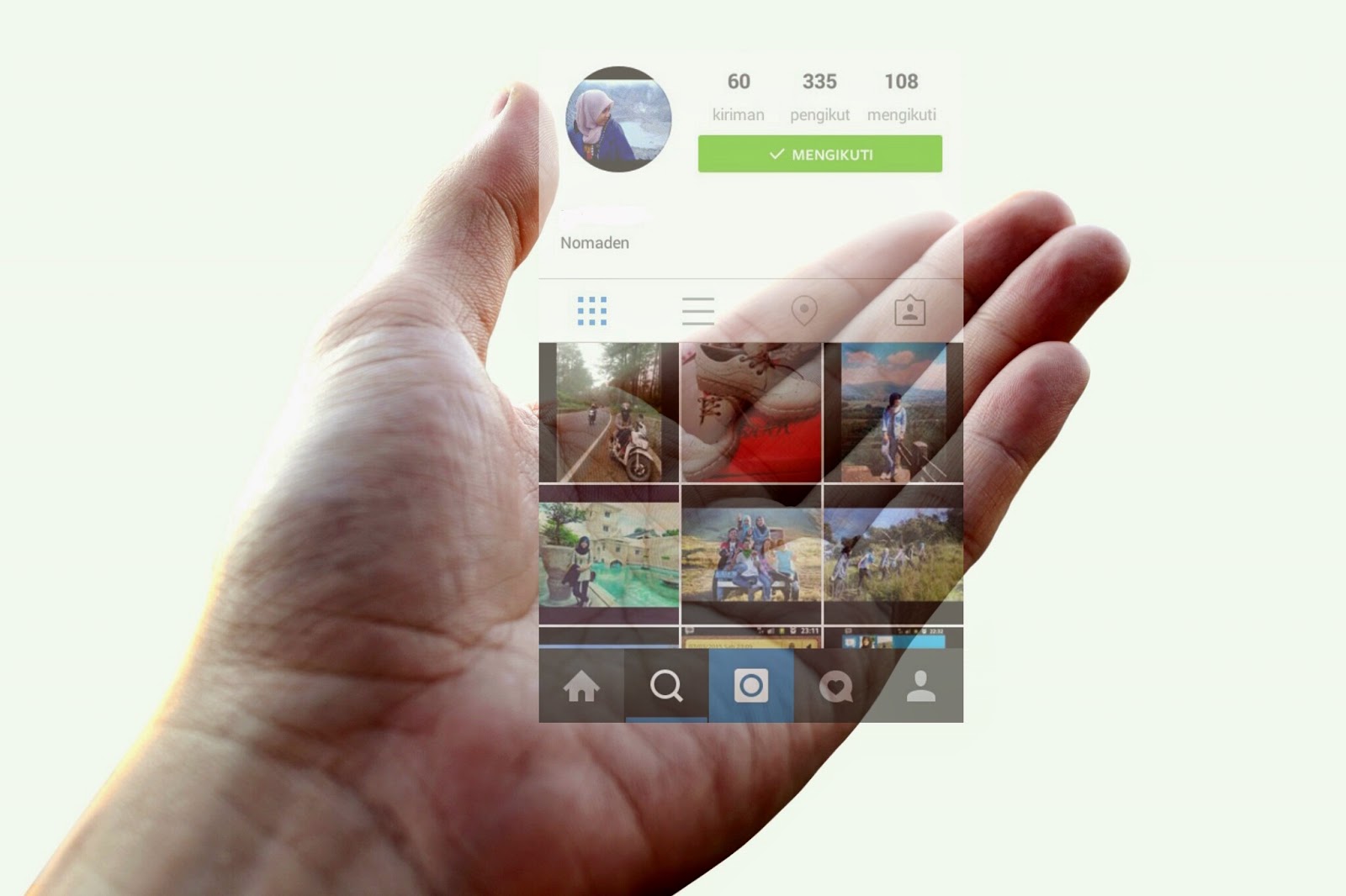 Cara Membuat Instagram In Hand InstagramInHand Welcome To My Blog