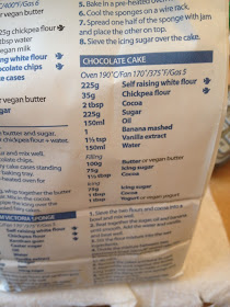 gluten free cake ingredients