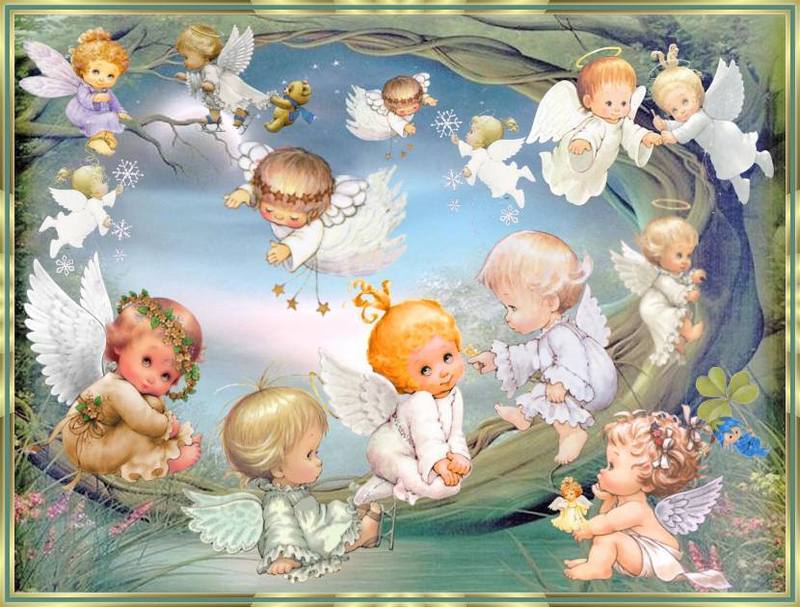 November 2012 Angel  Background Wallpapers 