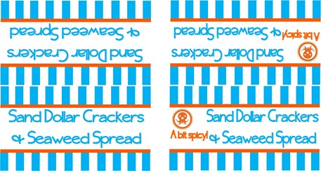 Sand Dollar Crackers & Seaweed Spread