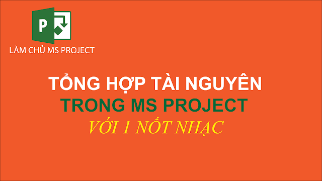 Tổng hợp tài nguyên trong MS Project