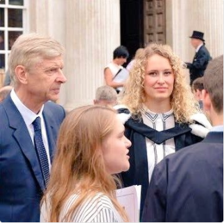 Photos: Arsene Wenger attends his daughter's graduation at Cambridge University 
