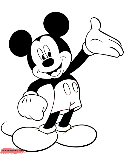 top mickey mouse coloring pages library  coloring pages for