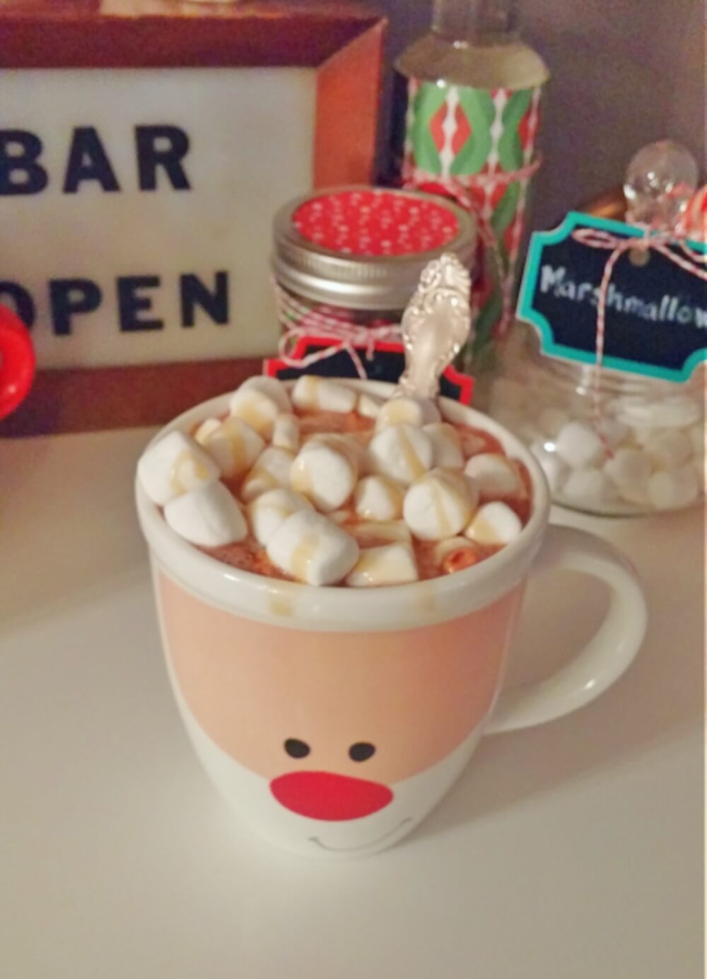 Christmas Hot Cocoa Bar