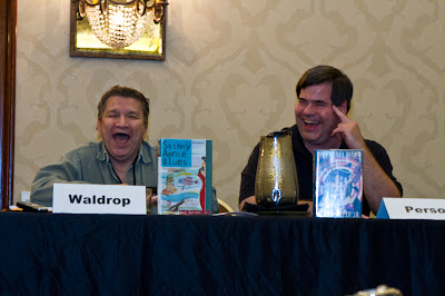 Howard Waldrop, Lawrence Person, Armadillocon 36