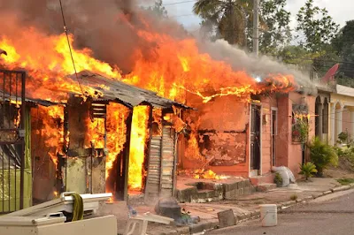 Resultado de imagen para Fuego destruye