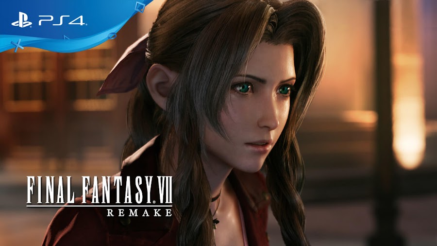final fantasy 7 remake ps4 timed exclusive square enix opening cinematic intro video aerith gainsborough midgar