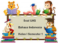 Berikut ini yaitu pola latihan soal Ulangan Akhir Semester  Soal UAS Bahasa Indonesia Kelas 1 Semester 1 plus Kunci Jawaban