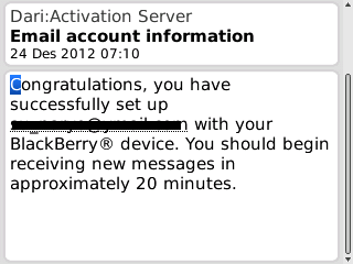 cara setting email di blackberry 8520